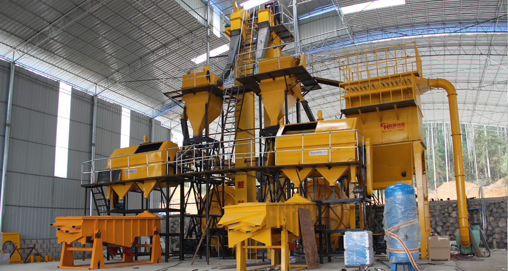 桂林鴻程石英粉300目用石英粉磨粉機(jī)，石英砂球磨機(jī)